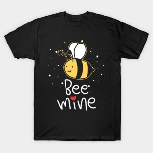 Bee Mine Funny Love Valentines Day Gift T-Shirt